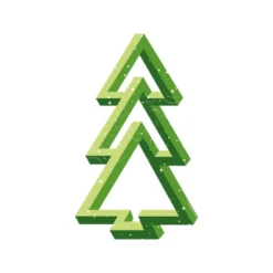 Arbre De Noël - Sapin - Effet Optique -T-Shirt Soldes Boutique arbre de nol sapin effet optique i14138566485214138520d664852w520bFFFFFFm1