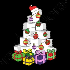 Arbre De Noël En Papier Toilette