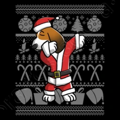Basset Hound Chien Dab Déguisement Noël