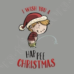 Bon Pipi Noël -T-Shirt Soldes Boutique bon pipi nol i141385210473214138545d2104732w520b989895m1