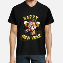 Bonne Année Père Noël Avec Rudolf -T-Shirt Soldes Boutique bonne annee pere nol avec rudolf idc32306c3 aafd 4ae4 bdf3 969218513f24sH T2bf2f2f2w520ffi13562369137071356232