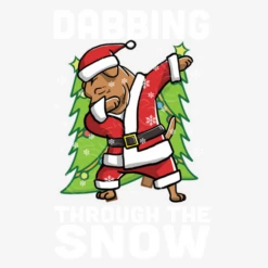 Bouledogue Bourgogne Dab Noël -T-Shirt Soldes Boutique bouledogue bourgogne dab nol i14138595660814138586d956608w520bf5f5f5m1