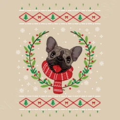 Bouledogue Français Moche X Mas Noël
