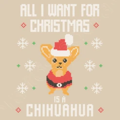 Chandail De Noël Moche Chihuahua