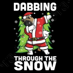 Chien Akita Dab Noël