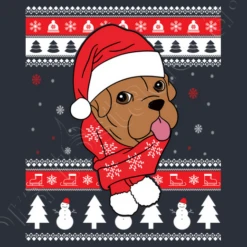 Chien Bourgogne Noël Bourgogne -T-Shirt Soldes Boutique chien bourgogne nol bourgogne i141385108071314138513d1080713w520b2B3039m1