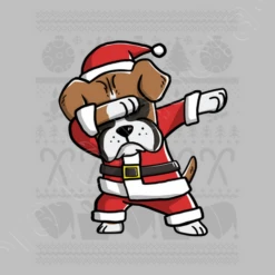 Chien Boxer Dab Déguisement Noël