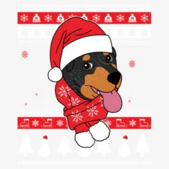 Chien De Noël Rottweiler -T-Shirt Soldes Boutique chien de nol rottweiler i141385108067114138586d1080671w520bf5f5f5m1