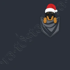 Chien Dober Man Poche Graphique Noël -T-Shirt Soldes Boutique chien dober man poche graphique nol i141385106731614138513d1067316w520b2B3039m1