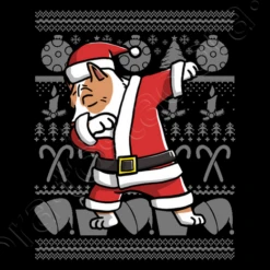 Chien Pit Bull Dab Déguisement Noël