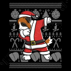 Chien San Bernardo Dab Déguisement Noël