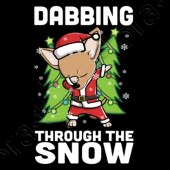 Chihuahua Chien Dab Noël