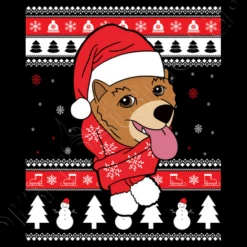 Chow Chow Chien De Noël