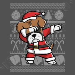 Costume De Noël Chien Boxer -T-Shirt Soldes Boutique costume de nol chien boxer i14138595698614138593d956986w520b525252m1