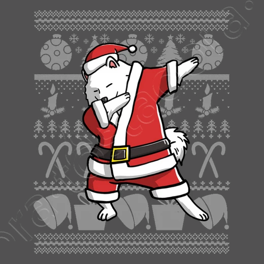 Costume De Samoyède Chien De Noël 5 Costume De Samoyède Chien De Noël – Image 3