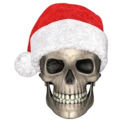 Crâne Noël Bonnet -T-Shirt Soldes Boutique crane nol bonnet i141385109869514138520d1098695w520bFFFFFFm1