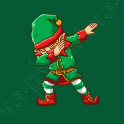 Drôle Tamponnant Elfe Dab Dansant Noël -T-Shirt Soldes Boutique drole tamponnant elfe dab dansant nol i1413852696542141385104d2696542w520b055935m1