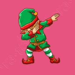 Drôle Tamponnant Elfe Dab Dansant Noël -T-Shirt Soldes Boutique drole tamponnant elfe dab dansant nol i141385269654214138597d2696542w520bE75480m1