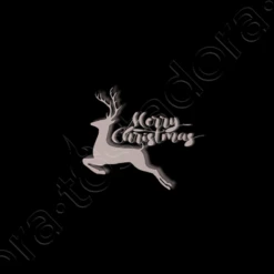 En Tissu Pour Noël - Cerf Sautant -T-Shirt Soldes Boutique en tissu pour nol cerf sautant i1413859611381413851d961138w520b000000m1