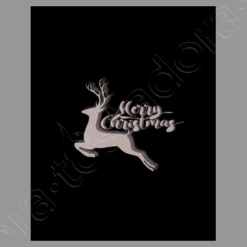 En Tissu Pour Noël - Cerf Sautant -T-Shirt Soldes Boutique en tissu pour nol cerf sautant i14138596113814138545d961138w520b989895m1