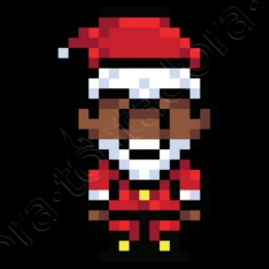 Figurine De Père Noël En Pixels -T-Shirt Soldes Boutique figurine de pere nol en pixels i14138520158361413851d2015836w520b000000m1