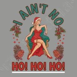 Fille De Noël Disant Je Ne Suis Pas Ho -T-Shirt Soldes Boutique fille de nol disant je ne suis pas ho i141385202199814138545d2021998w520b989895m1