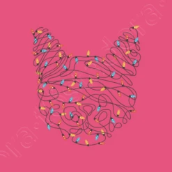 Guirlande Lumineuse Chat Noël -T-Shirt Soldes Boutique guirlande lumineuse chat nol i141385280651814138597d2806518w520bE75480m1