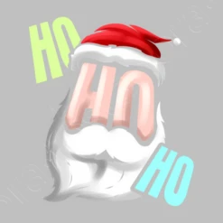Ho Ho Ho Chapeau Et Barbe Du Père Noël