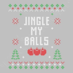 Jingle Mes Boules Moche Pull De Noël