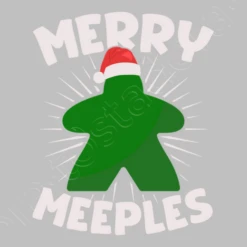 Joli Jeu De Société Meeple De Noël