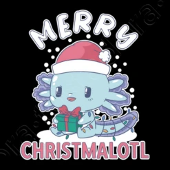 Joyeux Christmalotl Axolotl Noël -T-Shirt Soldes Boutique joyeux christmalotl axolotl nol i14138520158761413851d2015876w520b000000m1