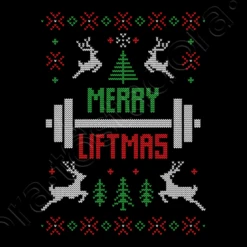 Joyeux Liftmas Moche Pull De Noël