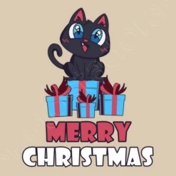 Joyeux Noël Chaton Cadeaux Pour Chat