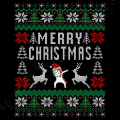 Joyeux Noël Licorne Noël