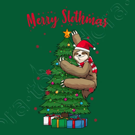 Joyeux Paresseux Paresseux Décoration D'arbre De Noël 15 Joyeux Paresseux Paresseux Décoration D'arbre De Noël – Image 13