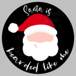 Le Père Noël Est Barbu Comme Moi