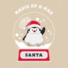 Magie De Noël Pingouin Santa -T-Shirt Soldes Boutique magie de nol pingouin santa i141385191297514138582d1912975w520bdcccb4m1