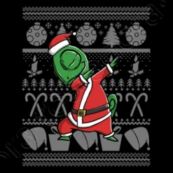 Mascotte Caméléon Dab Déguisement Noël