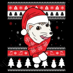 Mascotte De Hérisson De Noël Ugly