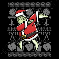 Mascotte Tortue Dab Déguisement Noël