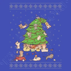 Meowi Noël -T-Shirt Soldes Boutique meowi nol i14138578974814138596d789748w520b4250B4m1