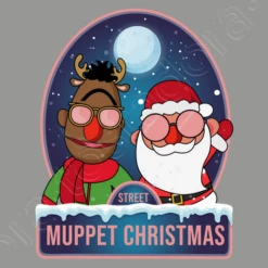 Muppet Noël -T-Shirt Soldes Boutique muppet nol i141385131028714138545d1310287w520b989895m1