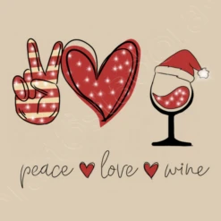 Noël - Paix Amour Et Vin