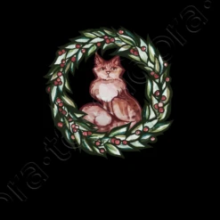 Noël Chat Orange -T-Shirt Soldes Boutique nol chat orange i14138527517501413851d2751750w520b000000m1