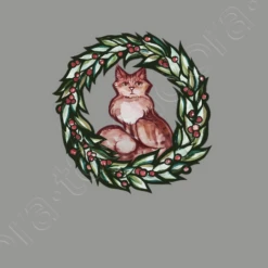 Noël Chat Orange -T-Shirt Soldes Boutique nol chat orange i141385275175014138545d2751750w520b989895m1