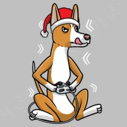 Noël Ibizan Chien De Chasse Gamer Gamin