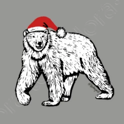 Noël Ours Polaire -T-Shirt Soldes Boutique nol ours polaire i141385134233314138545d1342333w520b989895m1