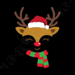 Noël Renne Mignon -T-Shirt Soldes Boutique nol renne mignon i14138520442021413851d2044202w520b000000m1