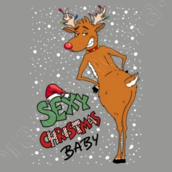 Noël Renne Sexy 17 Noël Renne Sexy -T-Shirt Soldes Boutique nol renne sexy i141385134332314138545d1343323w520b989895m1