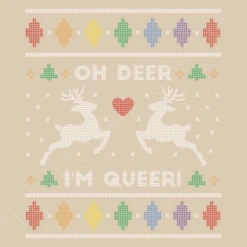 Oh Cerf Je Suis Bizarre Pull De Noël Mo